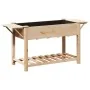 Macetero de Jardín con Estantes 155x59x76 cm de Madera Maciza de Pino by , Pots and planters - Ref: Foro24-42006575, Price: 9...