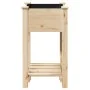 Plantador de Jardín con Estante 45x45x76 cm Madera Sólida de Pino | Foro24.es | Tu tienda online para hogar, jardín y más Foro24.es