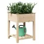 jardinera con estante 60x60x76 cm de madera maciza de abeto | Foro24.es | Tu tienda online para hogar, jardín y más Foro24.es