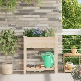 Macetero de Jardín con Rejillas 71x37x76 cm de