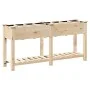 Jardín Planter de con Rejillas 161x43x76 cm Madera Sólida de Abeto | Foro24.es | Tu tienda online para hogar, jardín y más Foro24.es