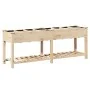 Macetero de Jardín con Rejillas 203x53x76 cm de Madera Maciza de Abeto | Foro24.es | Tu tienda online para hogar, jardín y más Foro24.es