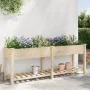 Macetero de Jardín con Rejillas 203x53x76 cm de Madera Maciza de Abeto | Foro24.es | Tu tienda online para hogar, jardín y más Foro24.es