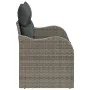 Sofá de jardín de 2 plazas con almacenamiento y cojines en gris de ratán von , Outdoor-Sofas - Ref: Foro24-42006724, Preis: 1...