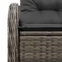 Sofá de jardín de 2 plazas con almacenamiento y cojines en gris de ratán von , Outdoor-Sofas - Ref: Foro24-42006724, Preis: 1...