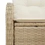 Sofá de jardín de 2 plazas con almacenamiento y cojines Beige Ratán von , Outdoor-Sofas - Ref: Foro24-42006726, Preis: 190,96...