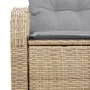 Sofá de Jardín de 2 Plazas con Cojines Beige Poliratán | Foro24.es | Tu tienda online para hogar, jardín y más Foro24.es