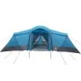 Carpa Familiar con Ventanas Cúpula Azul para 4 Personas Impermeable | Foro24.es | Tu tienda online para hogar, jardín y más Foro24.es