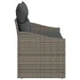 Sofá de jardín de 2 plazas con cojines de en ratán gris by , Outdoor sofas - Ref: Foro24-42006774, Price: 171,74 €, Discount:...
