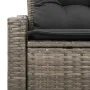 Sofá de jardín de 2 plazas con cojines de en ratán gris by , Outdoor sofas - Ref: Foro24-42006774, Price: 171,74 €, Discount:...