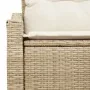 Sofá de jardín de 2 plazas con cojines Beige de ratán sintético by , Outdoor sofas - Ref: Foro24-42006776, Price: 172,81 €, D...