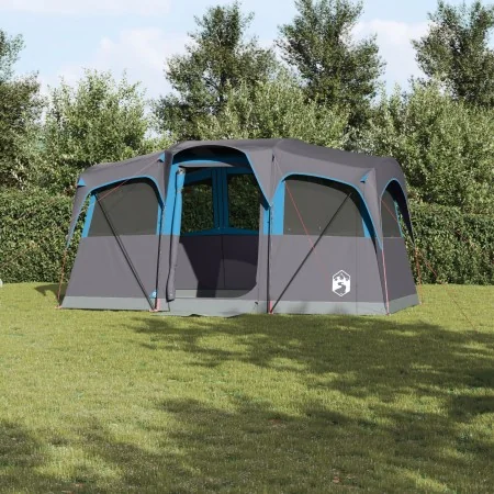 Tienda Familiar con Ventanas Cúpula Azul Impermeable para 10 Personas | Foro24.es | Tu tienda online para hogar, jardín y más Foro24.es