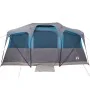 Tienda Familiar con Ventanas Cúpula Azul Impermeable para 10 Personas | Foro24.es | Tu tienda online para hogar, jardín y más Foro24.es