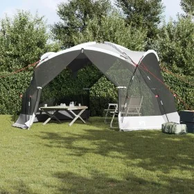 Red para Mosquitos de Camping con Puertas Gris