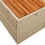 Sofá de jardín de 2 plazas con cojines beige de polirratán | Foro24.es | Tu tienda online para hogar, jardín y más Foro24.es