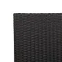 Sillas de Jardín Apilables con Cojines - Set de 2 Piezas en Ratán Poli Negro | Foro24.es | Tu tienda online para hogar, jardín y más Foro24.es