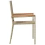 Sillas de jardín apilables con cojines, 2 piezas, Beige, Ratán von , Gartenstühle - Ref: Foro24-42006827, Preis: 106,04 €, Ra...