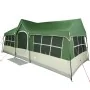 Tienda de Camping con Ventanas Verde para 12 Personas Impermeable | Foro24.es | Tu tienda online para hogar, jardín y más Foro24.es