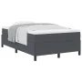 Cama Gris Oscuro 120x200 cm Tela de Corduroy | Foro24.es | Tu tienda online para hogar, jardín y más Foro24.es