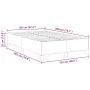 Estructura de cama Gris Claro 120x200 cm Tela de Corduroy | Foro24.es | Tu tienda online para hogar, jardín y más Foro24.es