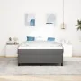 Estructura de Cama Gris Claro 140x190 cm Tela de Corduroy by , Beds and slatted bases - Ref: Foro24-42006967, Price: 124,76 €...