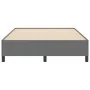 Estructura de Cama Gris Claro 140x190 cm Tela de Corduroy by , Beds and slatted bases - Ref: Foro24-42006967, Price: 124,76 €...