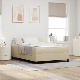 Estructura de Cama Verde Claro Gris 140x190 cm