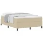 Estructura de Cama Verde Claro Gris 140x190 cm Tela de Pana | Foro24.es | Tu tienda online para hogar, jardín y más Foro24.es