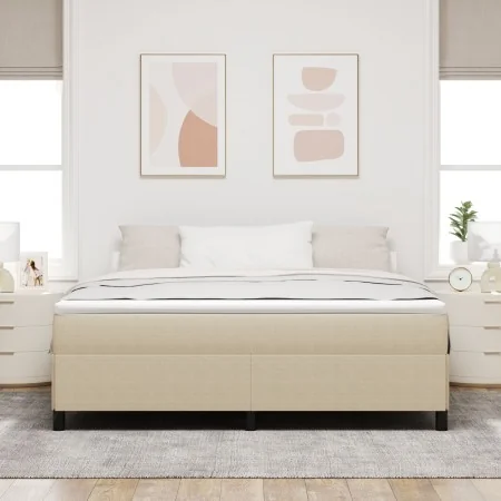 Estructura de Cama Verde Claro Gris 180x200 cm Tela de Corduroy | Foro24.es | Tu tienda online para hogar, jardín y más Foro24.es