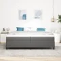 Marco de cama gris claro 200x200 cm de terciopelo | Foro24.es | Tu tienda online para hogar, jardín y más Foro24.es