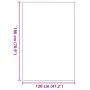 Alfombra rectangular roja 120x180 cm | Foro24.es | Tu tienda online para hogar, jardín y más Foro24.es