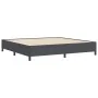 Estructura de cama Gris oscuro 200x200 cm Tela de corduroy | Foro24.es | Tu tienda online para hogar, jardín y más Foro24.es