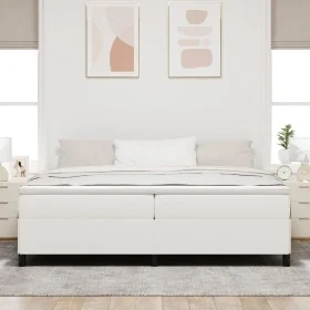 Comprar Estructura de cama Crema 200x200 cm Tela