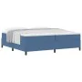 Estructura de cama Azul 200x200 cm Tela de Pana | Foro24.es | Tu tienda online para hogar, jardín y más Foro24.es