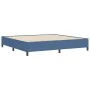 Estructura de cama Azul 200x200 cm Tela de Pana | Foro24.es | Tu tienda online para hogar, jardín y más Foro24.es