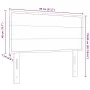 Cabezal diseño Lines taupe 80 cm tela | Foro24.es | Tu tienda online para hogar, jardín y más Foro24.es