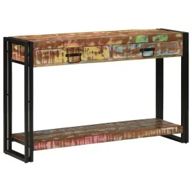 Mesa Consola Multicolor 120x33x75 cm Madera