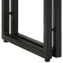 Mesa de Consola Negra 90x33x75 cm de Madera Maciza de Acacia y Metal von , Seitentische - Ref: Foro24-4102743, Preis: 194,57 ...