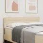 Cabecero diseño Lines Crema 140 cm tela von , Kopf- und Fußteile - Ref: Foro24-42007018, Preis: 70,29 €, Rabatt: -5%%