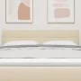 Cabecero diseño Lines Crema 140 cm tela von , Kopf- und Fußteile - Ref: Foro24-42007018, Preis: 70,29 €, Rabatt: -5%%