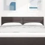Cabecero diseño Lines marrón oscuro 160 cm tela | Foro24.es | Tu tienda online para hogar, jardín y más Foro24.es