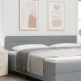 Cabecero Diseño de Líneas Gris Claro 200 cm Tela | Foro24.es | Tu tienda online para hogar, jardín y más Foro24.es