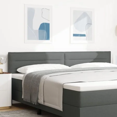 Cabecero de diseño Lines en gris oscuro de 200 cm de tela | Foro24.es | Tu tienda online para hogar, jardín y más Foro24.es
