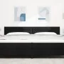 Cabezal Diseño de Líneas Negro 200 cm Tela | Foro24.es | Tu tienda online para hogar, jardín y más Foro24.es