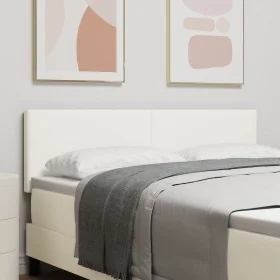 Cabezal Diseño Sencillo Crema 140 cm Tela de Pana de , Cabeceros y pies de cama - Ref: Foro24-42007055, Precio: 67,52 €, Desc...