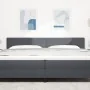 Cabezal Diseño Sencillo Gris Oscuro 200 cm Tela de Pana by , Headboards and footboards - Ref: Foro24-42007066, Price: 79,81 €...