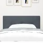 Cabecero Acolchado con Botones Gris Oscuro 90 cm de Terciopelo by , Headboards and footboards - Ref: Foro24-42007132, Price: ...