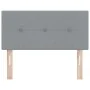 Cabecero de con botones en tufting gris claro de 100 cm de tela | Foro24.es | Tu tienda online para hogar, jardín y más Foro24.es