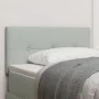 Cabecero capitoné gris claro 100 cm terciopelo by , Headboards and footboards - Ref: Foro24-42007144, Price: 54,17 €, Discoun...