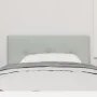 Cabecero capitoné gris claro 100 cm terciopelo by , Headboards and footboards - Ref: Foro24-42007144, Price: 54,17 €, Discoun...